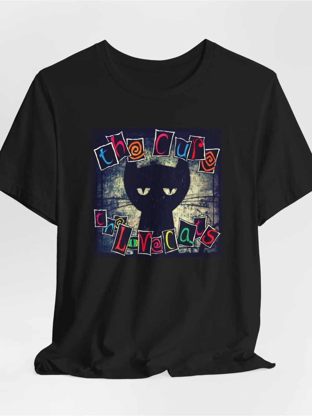 The Cure Lovecats Shirt, Cure band Graphic Tee - The Cure Inspired Design